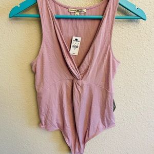 EXPRESS One Eleven Women’s Purple Bodysuit